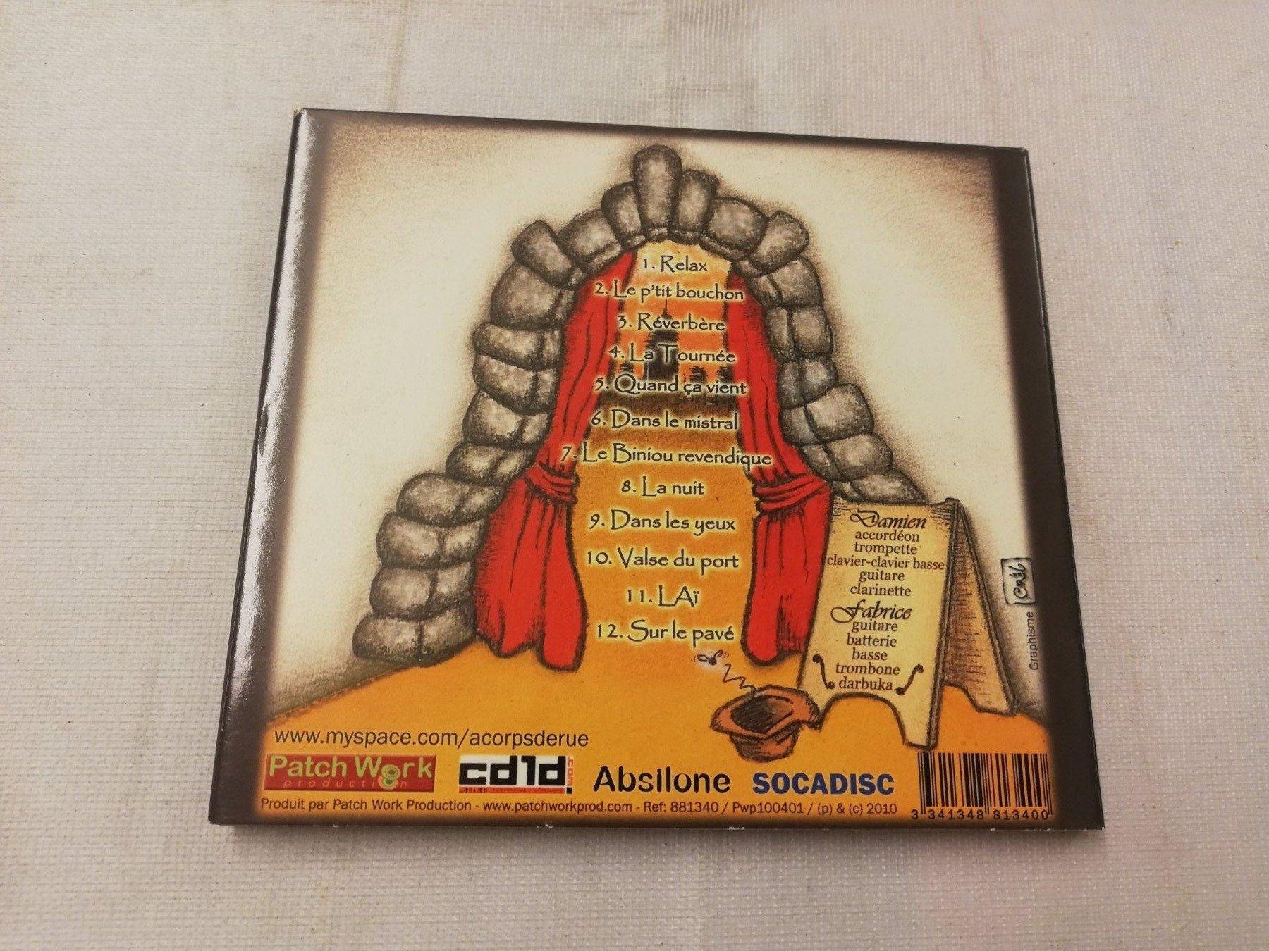 CD: ACORPS DE RUE - SANS RANCUNE – Usato da Bern venduto da Vinylsound.ch 1