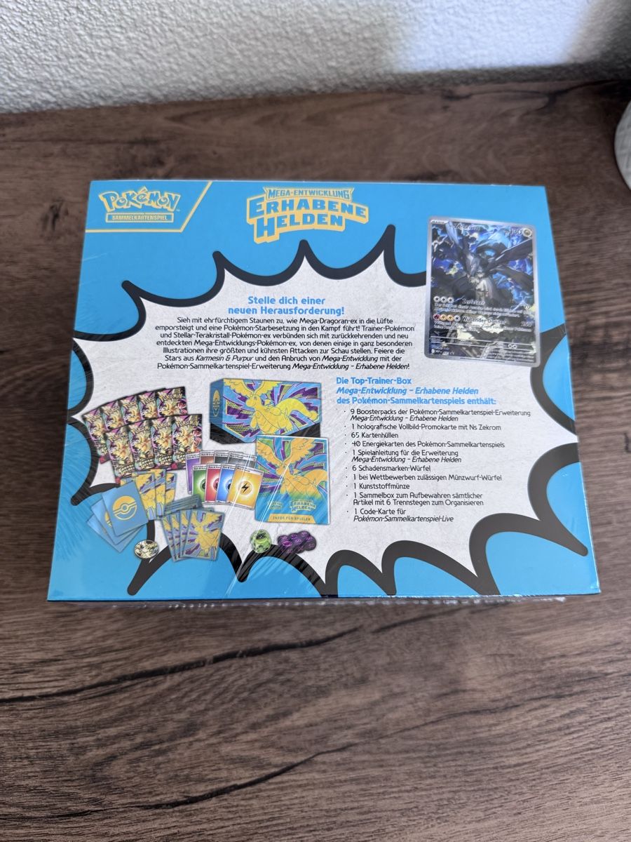 Pokémon Carte collezionabili: Pokemon Erhabene Helden Top Trainer Pack DE – Nuovo e nell'imballaggio originale da Etzelkofen venduto da Hehler 5