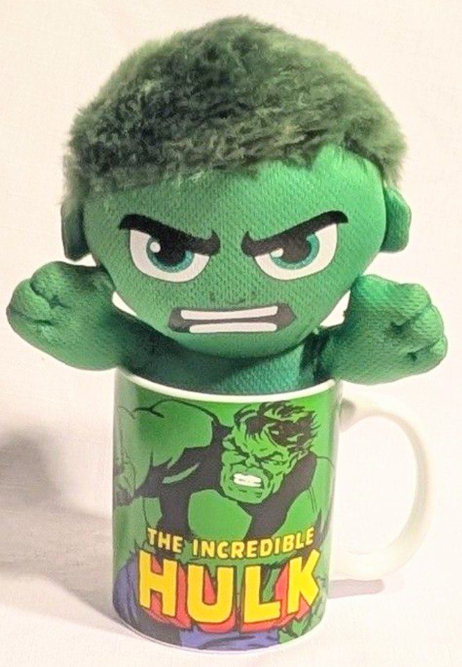 Marvel Giocattoli: HULK Marvel - Plüsch Figur und Tasse – Nuovo (secondo la descrizione) da Wängi venduto da ABIZONE-86 3