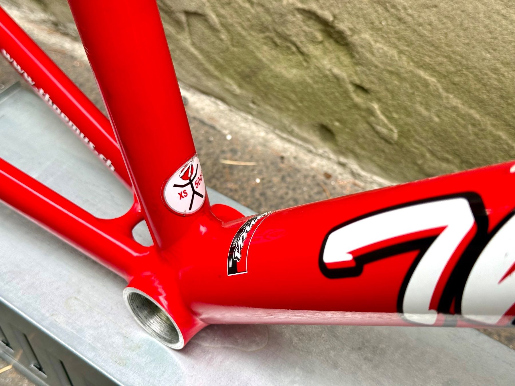 Thömus Ersatzteile: THÖMUS SLIKER Alu Rennvelo Rahmen XS Carbon Gabel TOPZ. 2605 – Gebraucht aus Luzern von bikeandbeltcom 6