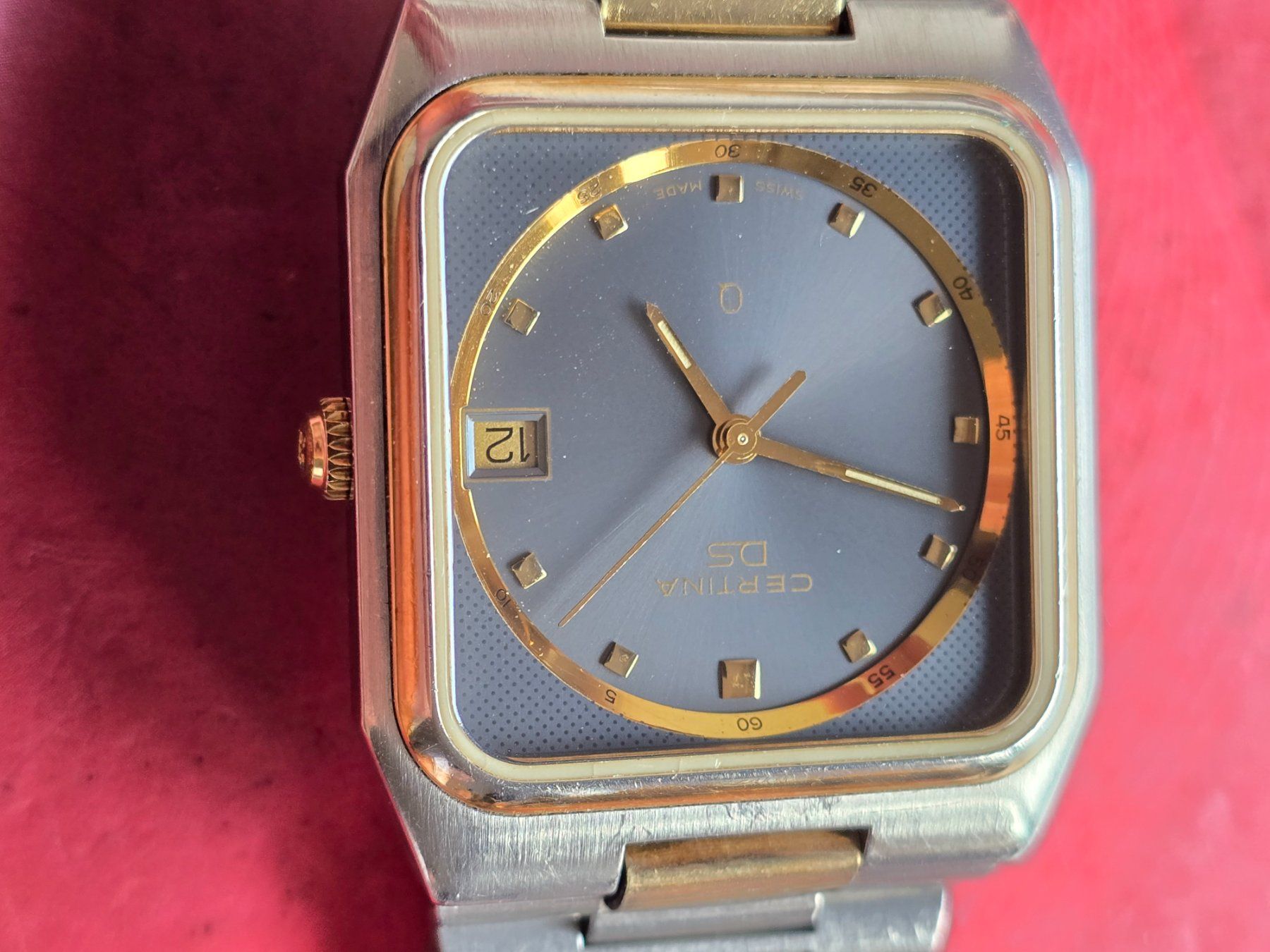 Certina Orologi: 412 Certina DS  N2 Date Gold / SS – Usato da Muri AG venduto da Corredor 4