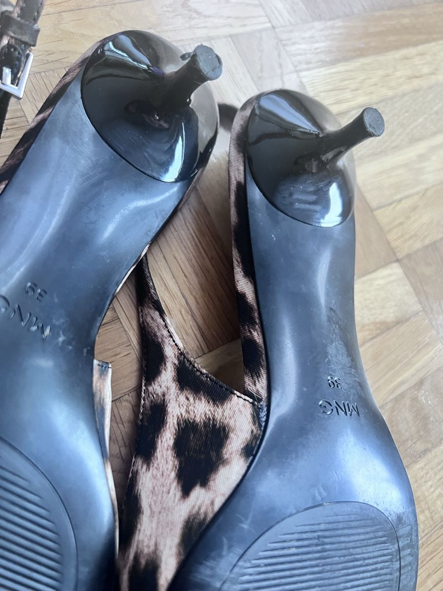 Mango Scarpe da donna: MNG Mango Slingpumps, Gr. 39, Leoprint – Usato da Wallisellen venduto da Mimimi93 4