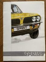 Triumph Dolomite Sprint Prospekt 1973 British Leyland Intl.