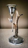 Kerzenständer Horn Echtes Horn Original Wutschka