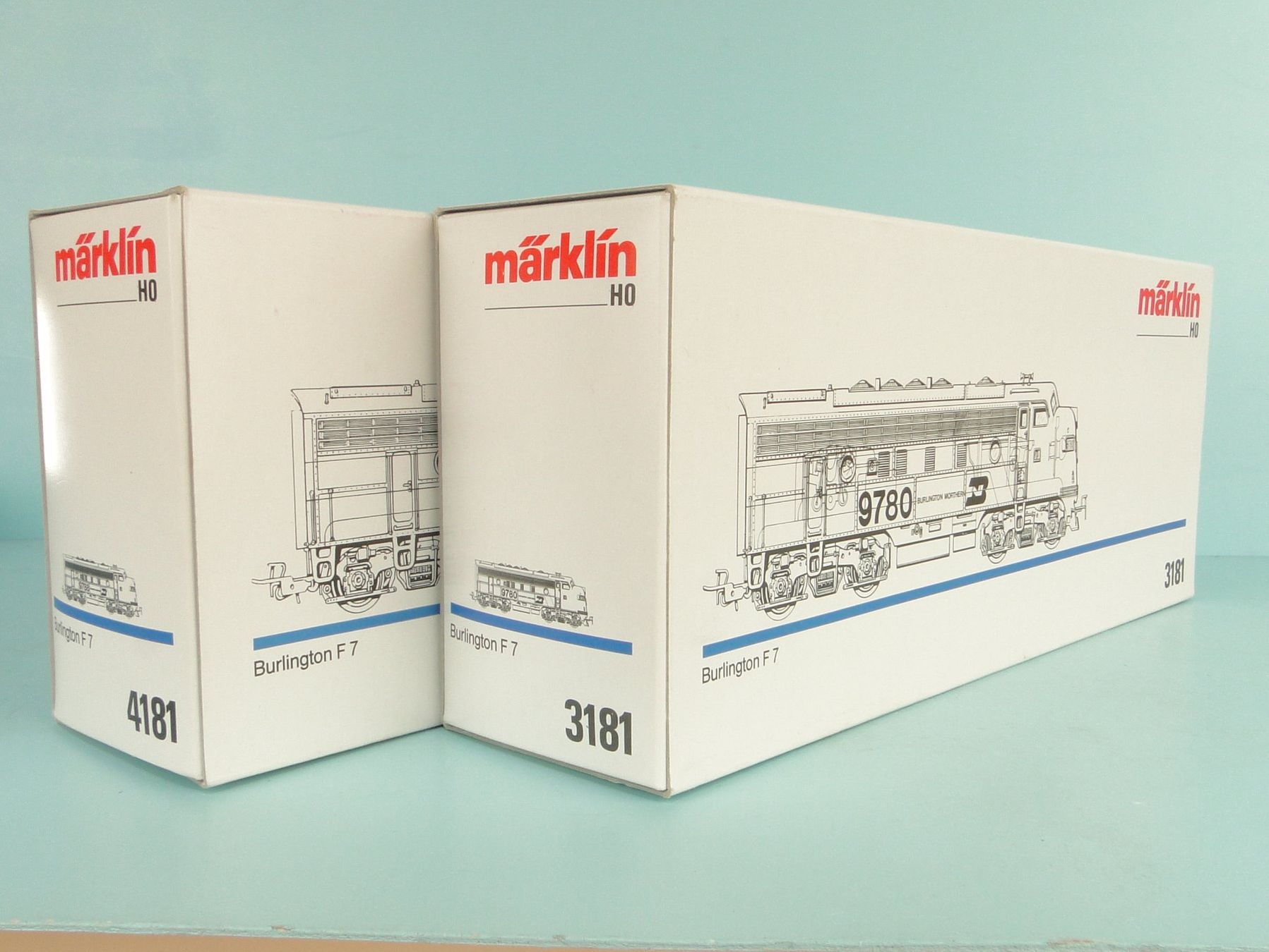 Märklin Modellini di ferrovie: Märklin 4181/3181 Amtrak F7 – Usato da Bülach venduto da cann11 2