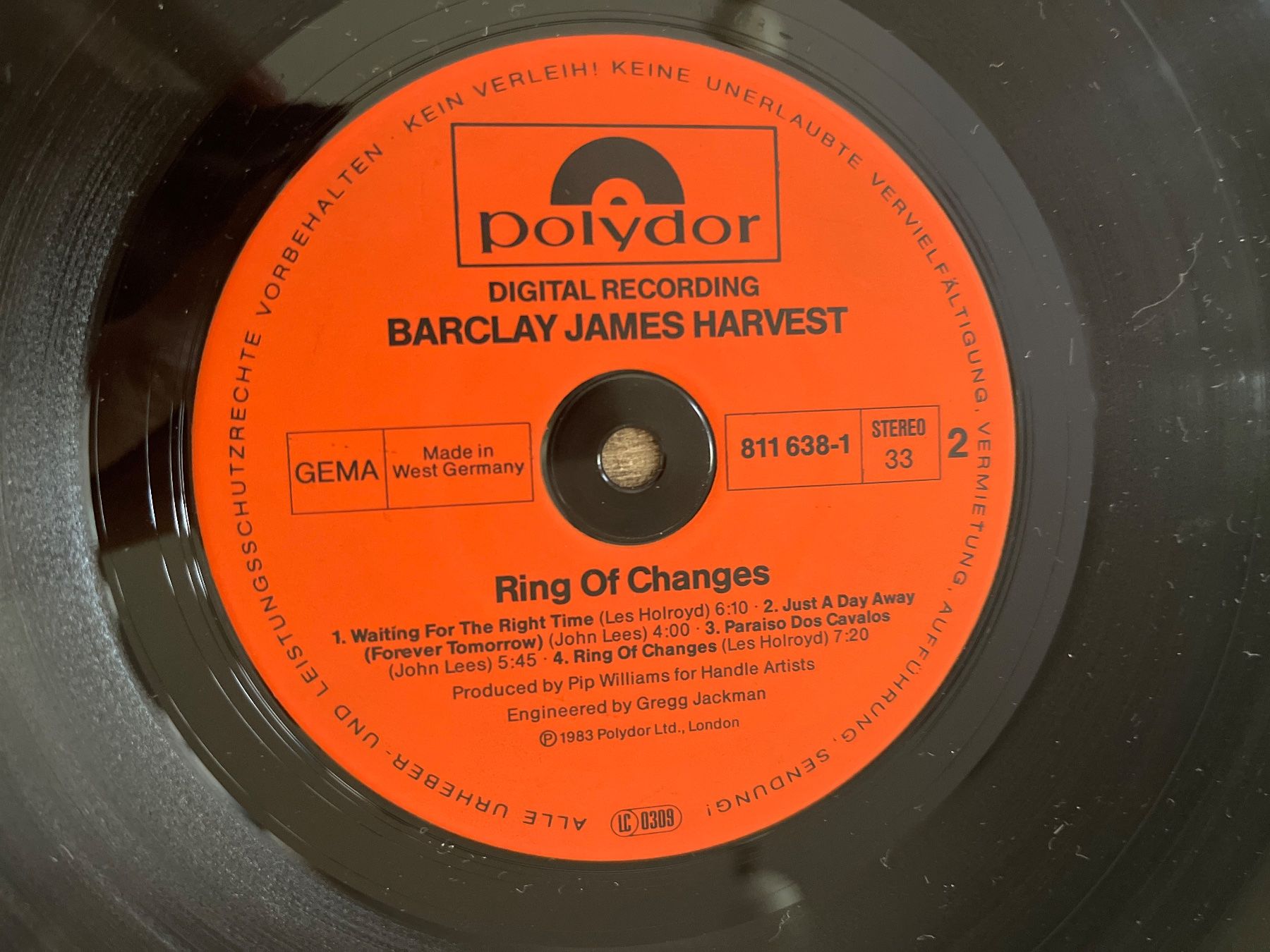 Dischi in vinile: A379/Barclay James Harvest - Ring Of Changes – Usato da Frutigen venduto da Philippe_jsp 2