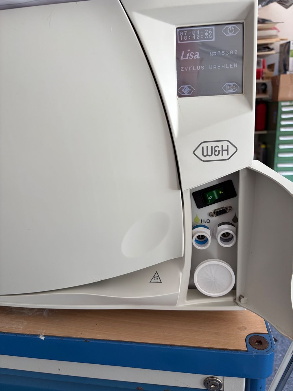 Medizinische Geräte: W&H Lisa Autoklav B Type 17 Liter – Gebraucht aus Glattfelden von Therzog 1