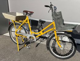 Post Velo PTT gelb Lastenfahrrad antik ⑤ №264