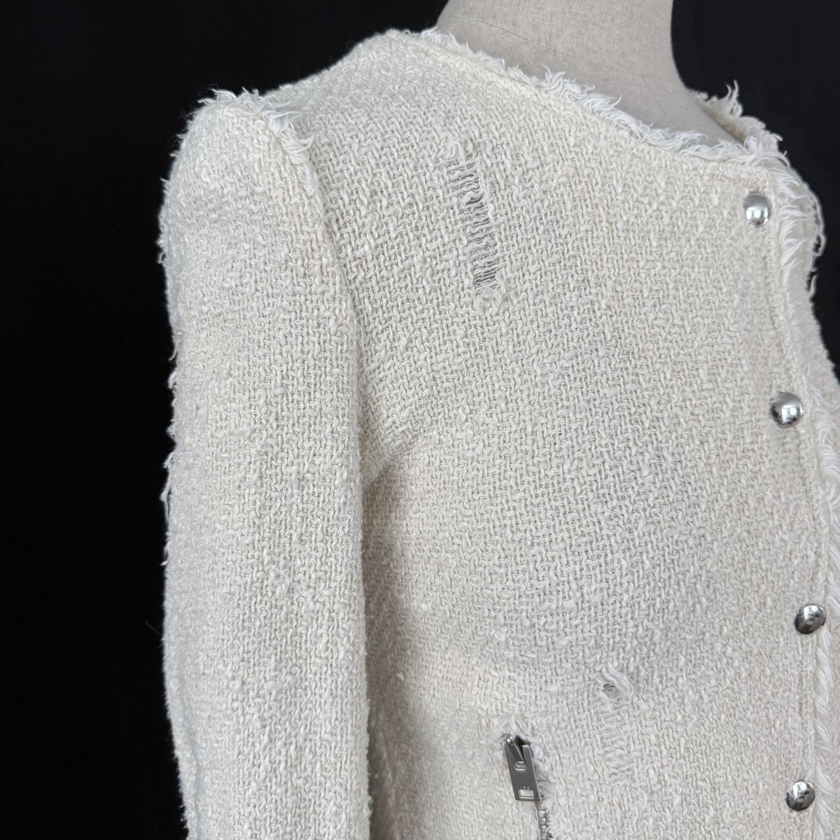 Iro Giacche: IRO Tweed Cotton Jacket – Nuovo (secondo la descrizione) da Emmen venduto da AVVIIVVA_Store 2