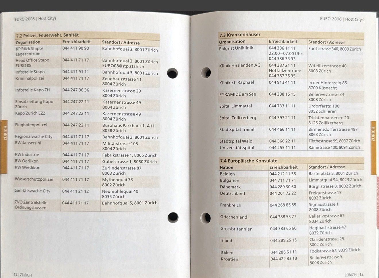 Libri: Guide du parfait hôte sécurité Euro 2008 – Usato da Fleurier venduto da jea_j77g 5