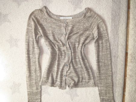 spezielle NILE Damen Strick Jacke Gr L mit ALPACA