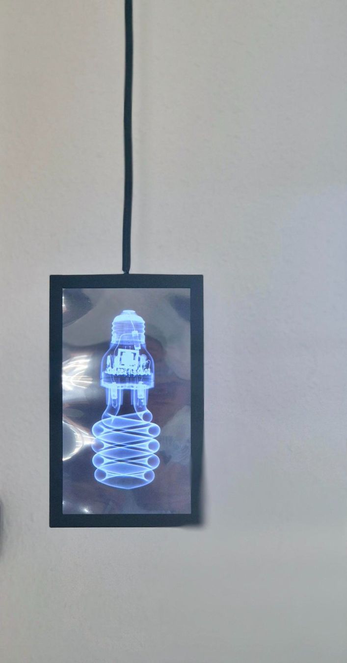 Lampes: Lampe design suspension - radio ampoules – D'occasion à Genève par alemagri 3