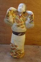 Japanische schöne Künstlerpuppe Asazō (morgendliche Zierde)