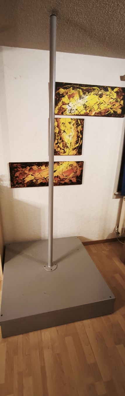 Hometrainer: Pole dance Stange mit massiven Sockel – Usato da Gontenschwil venduto da Jeepli1970