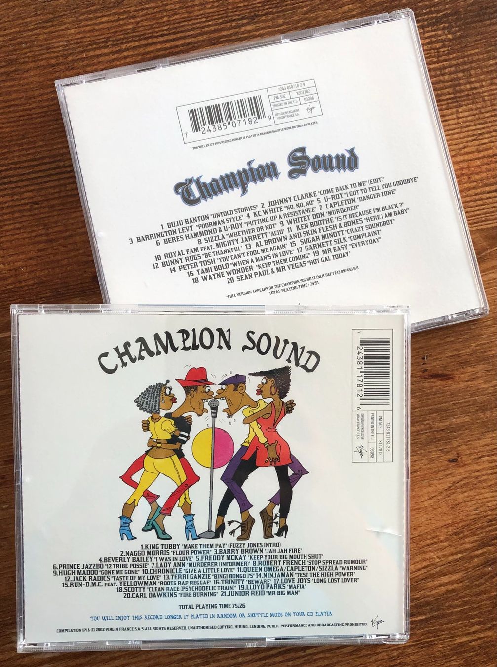 CD: VA - Champion Sound Chapter 1 & 2, 2CDs, Roots Reggae, Dub – Usato da Luzern venduto da Schlafenicht00 1