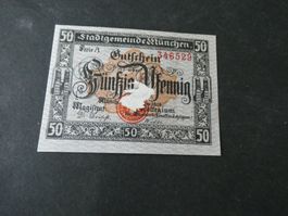 Dt. Reich, München 1918, 50 Pfennig