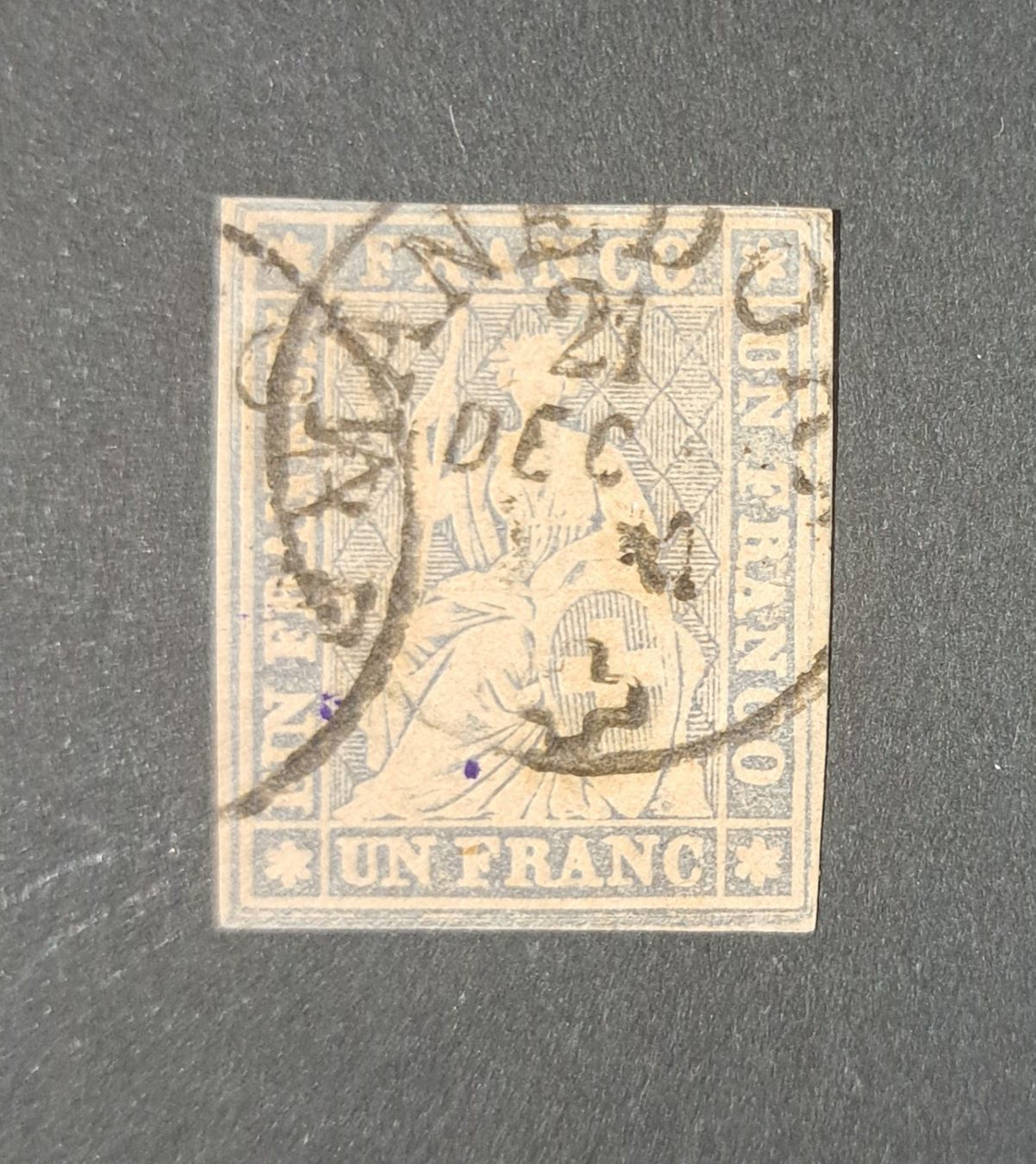 Tutti i francobolli: Strubel 27Da vollrandig Stempel Männedorf – Usato da Unterägeri venduto da PhilatelieStudiger