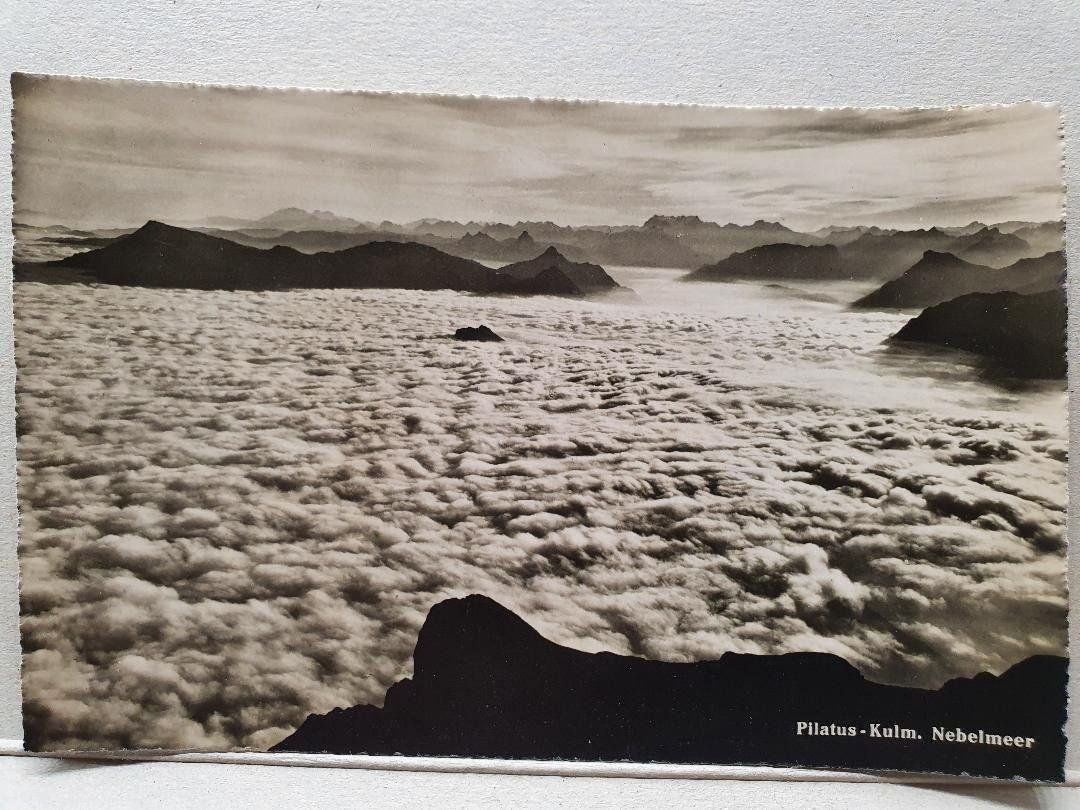 Cartes postales: PILATUS - KULM  -  Nebelmeer – D'occasion à Delémont par Domdom1