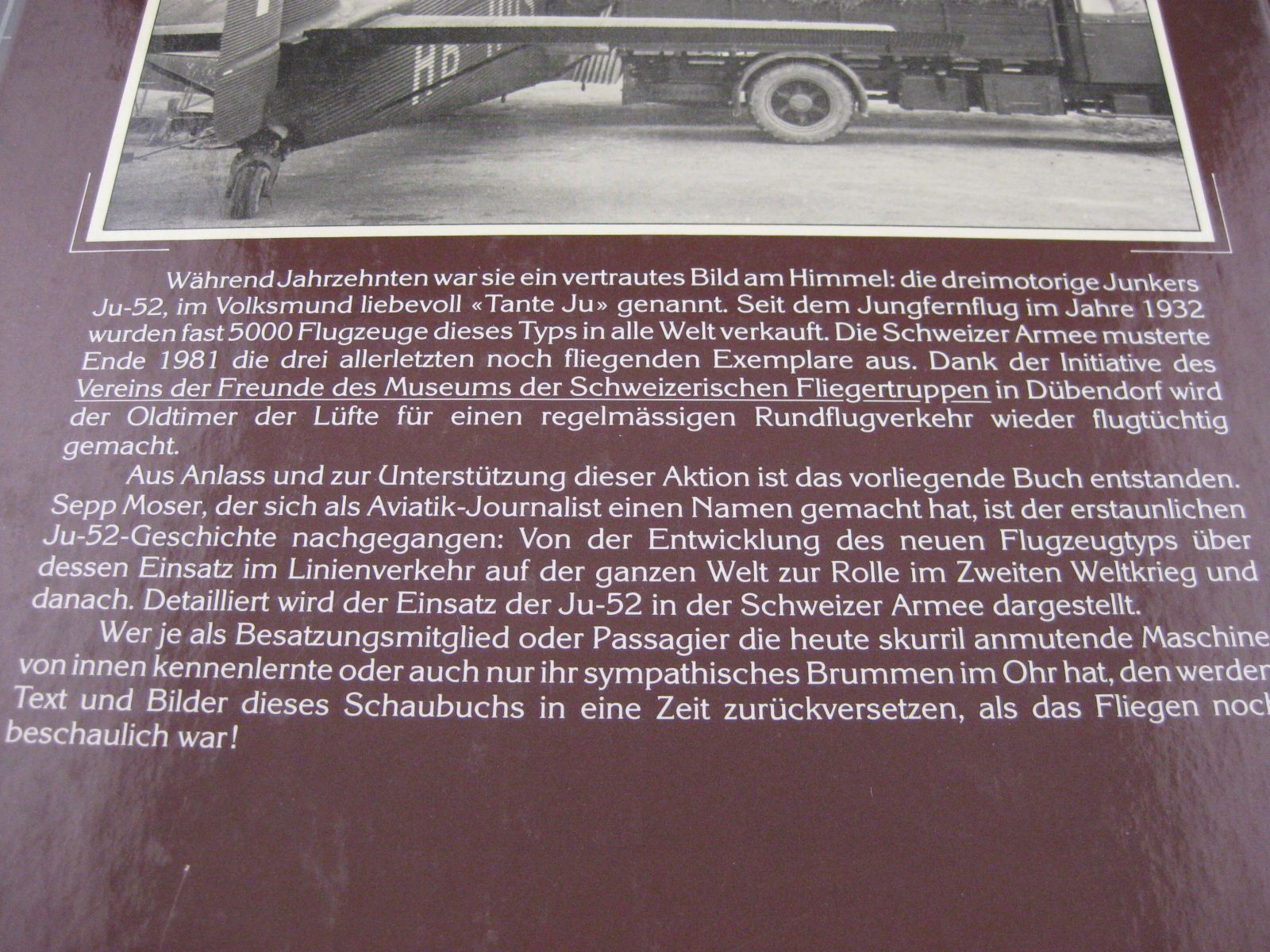 Livres: Flieg weiter, Ju-52 – D'occasion à Malters par Marosko 1