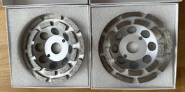 Diamant-Schleiftopf Beton 125 mm - Neu & unbenutzt 2 Stück