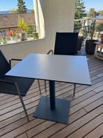 Bistrotisch, 80 x 60cm, Metallfuss