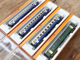 ARNOLD 4 x BLS Personenwagen Set - Spur N OVP