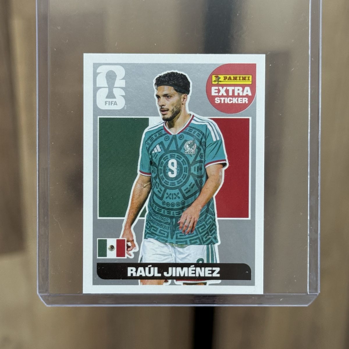 Panini Carte collezionabili: Raul Jimenez Panini extra Sticker silver – Nuovo (secondo la descrizione) da Rickenbach LU venduto da archivevieracht