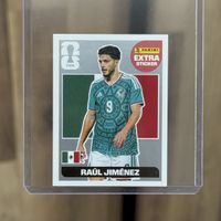Raul Jimenez Panini extra Sticker silver