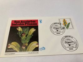 Blumen FDC  1981