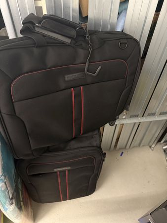 Gepäck Trolley Koffer F-Type und SW4BAGS, Schwarz, Top!