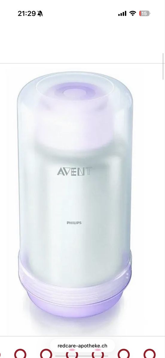 Avent Pasti del neonato: Philips Avent Thermo Flaschenwärmer – Usato da Rorbas venduto da erdbeeri91