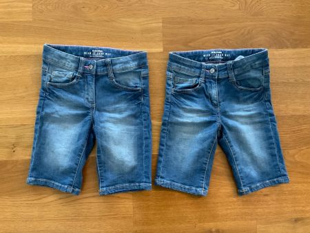 S.Oliver kurze slim Jeans für Mädchen Gr. 122