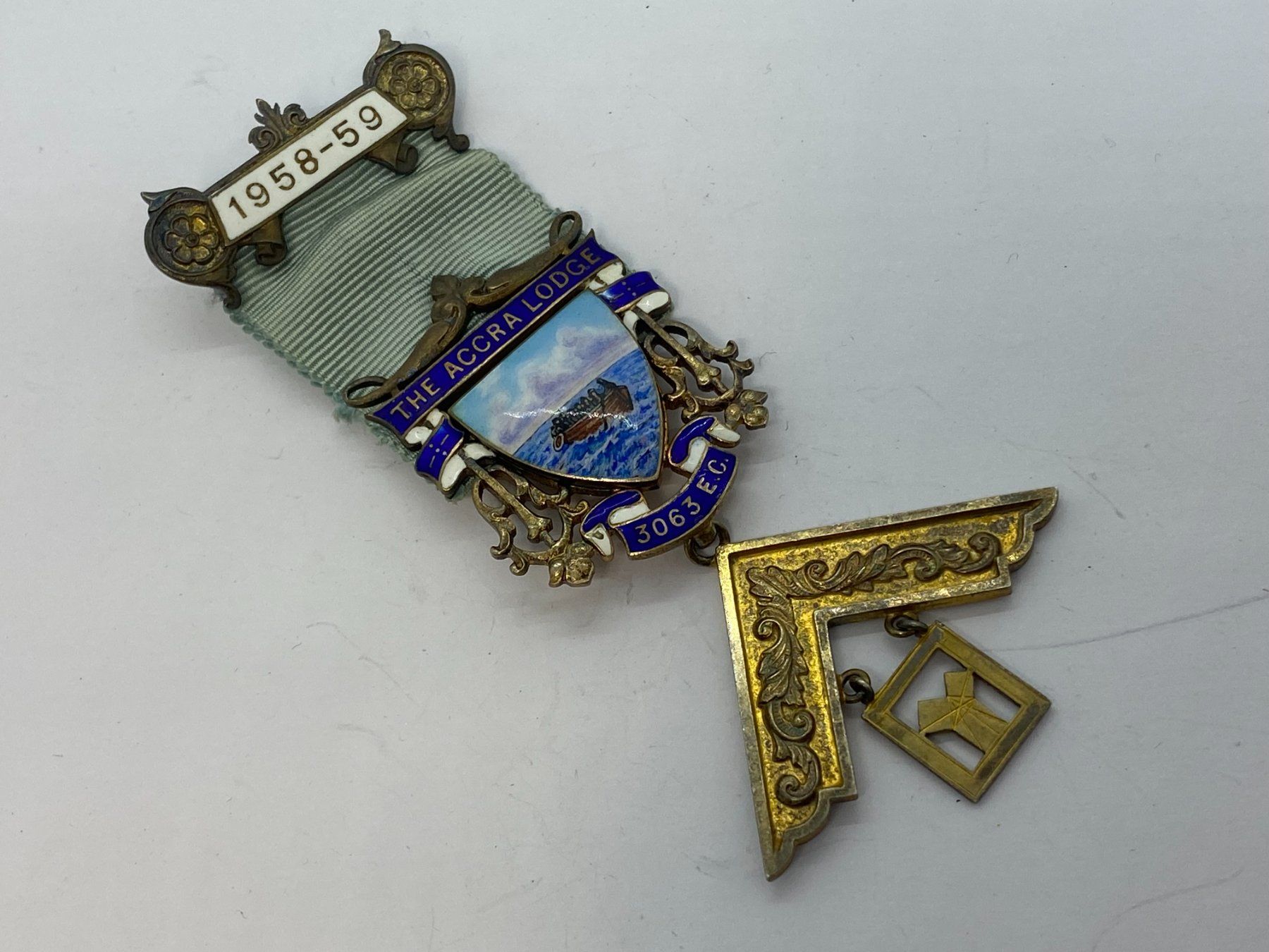 Medaillen: FREIMAURER Abzeichen ACCRA Lodge Nr. 3063 /// E992 – Gebraucht aus Bern von JMsoehne1987