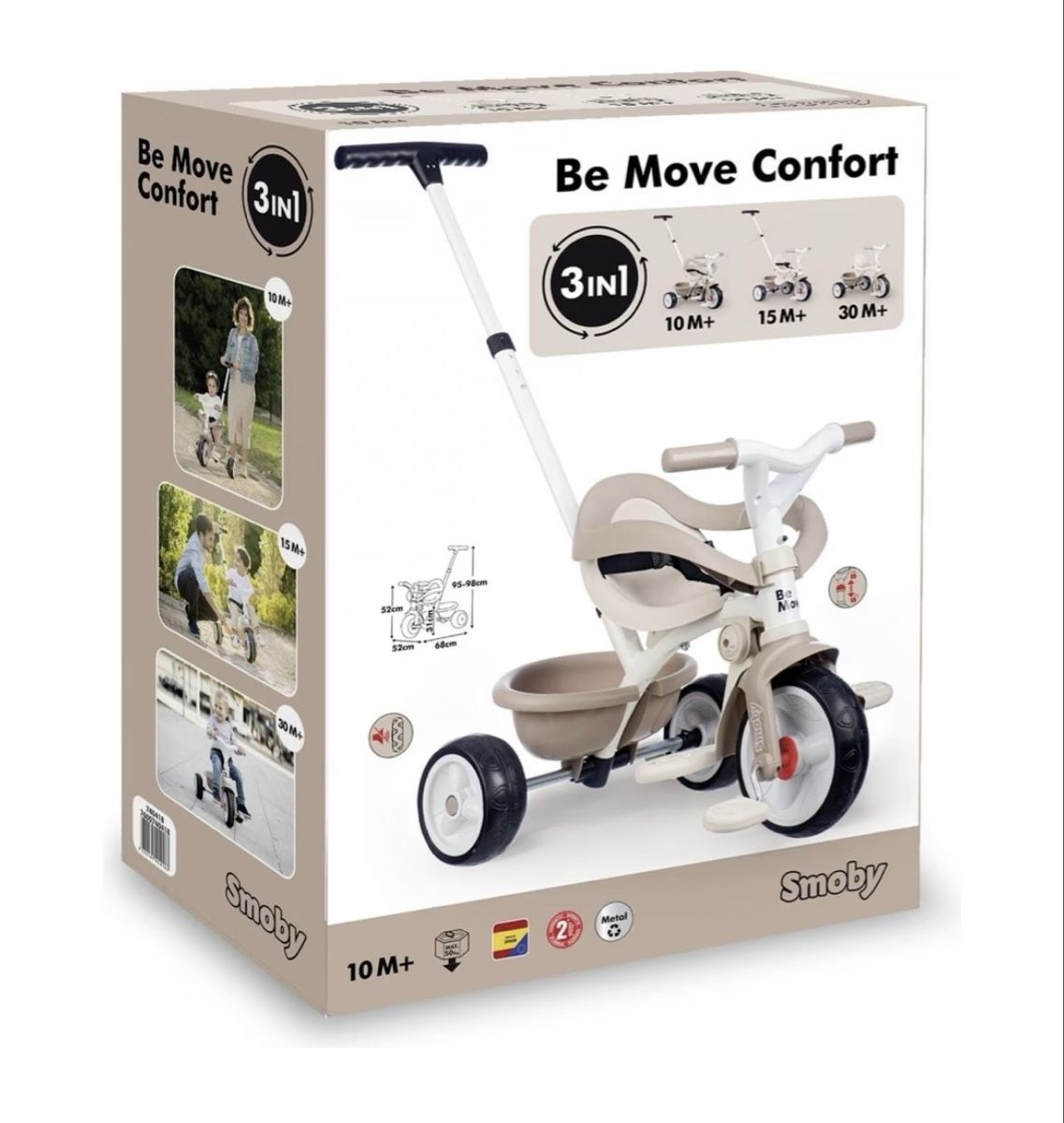 Smoby Fahrzeuge für Kinder: Dreirad – Neu und originalverpackt aus Rotkreuz von sue-moser