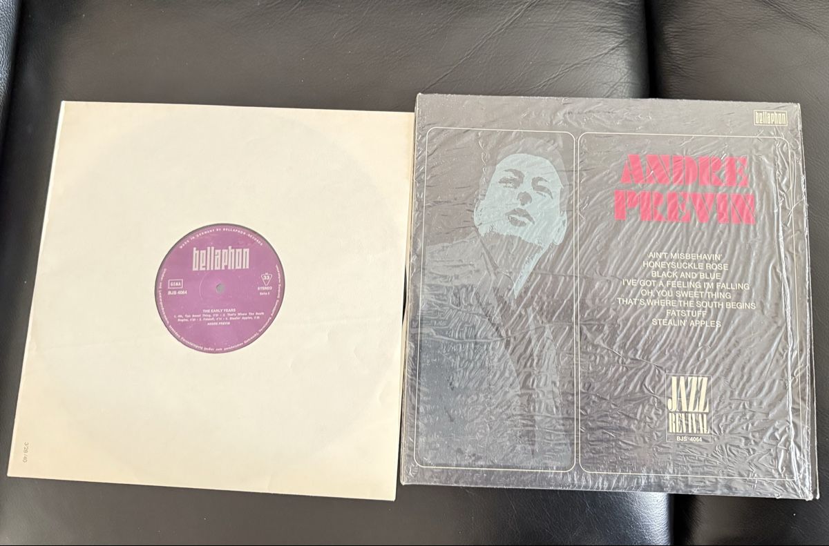 Vinyles: Schallplatte Andre Previn The Early Years  – D'occasion à Goldach par Messerguru 4