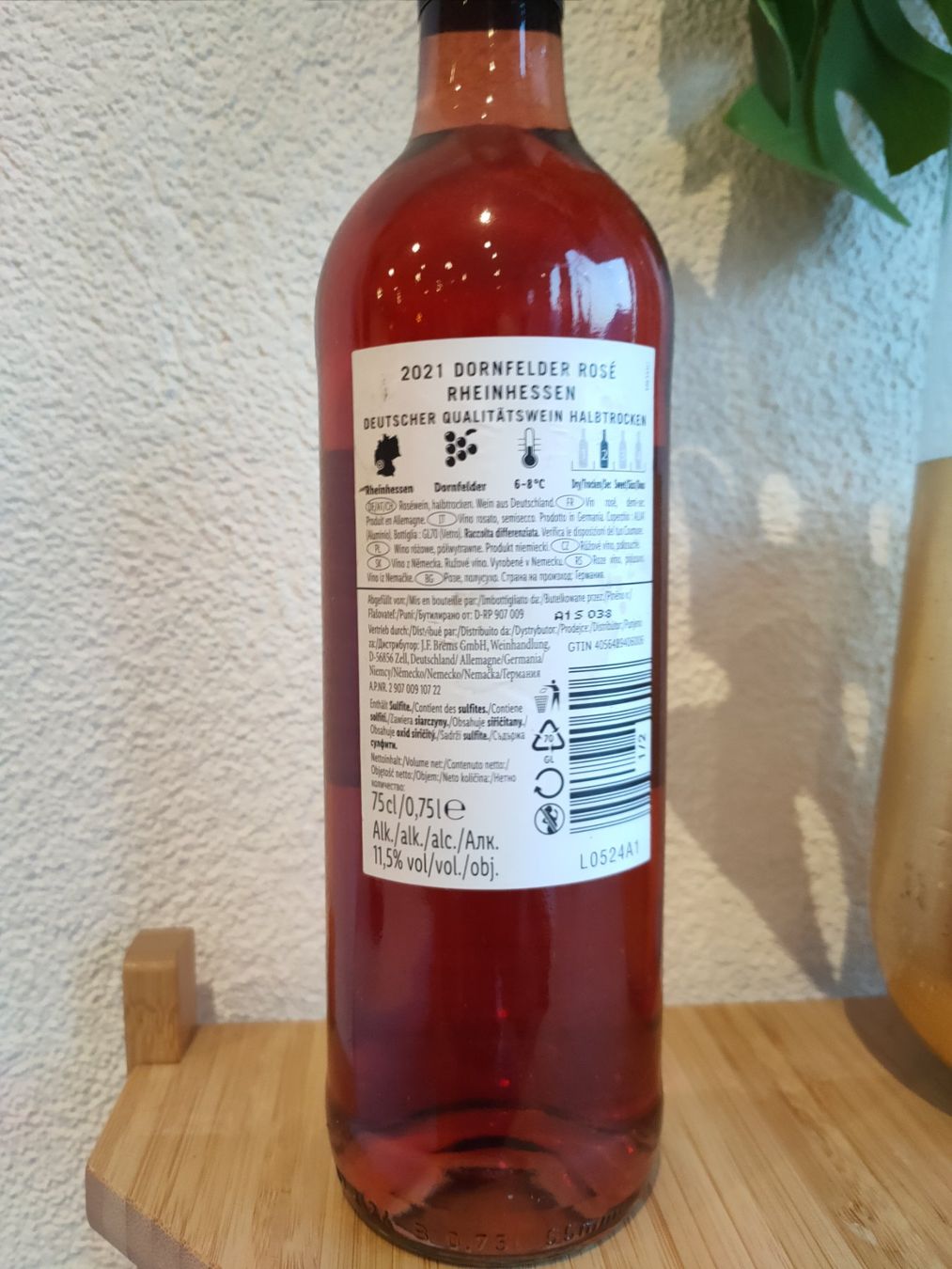 Vino: DORNFELDER ROSÉ 2021 – Usato da Brienz BE venduto da DominikN6020 2