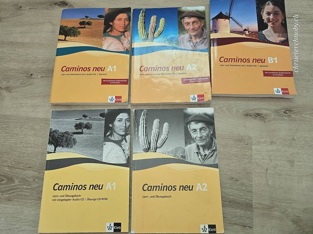 Libri: Spanisch-Lernbuchset komplett A1- B1 – Usato da Othmarsingen venduto da chn_9plf