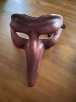 Venezianische Ledermaske