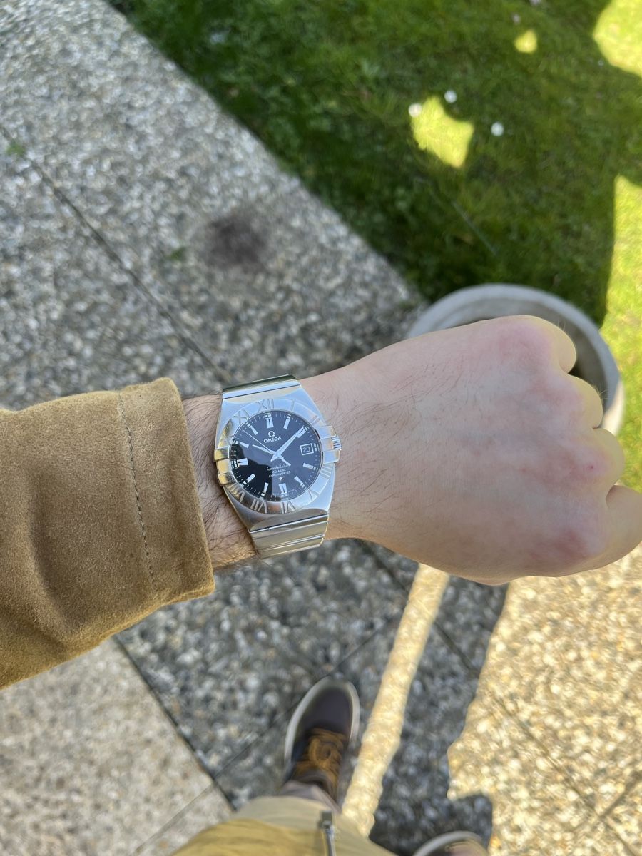 Omega Orologi: Omega Constellation 39mm Automatique 2004 – Usato da Genève venduto da Beyond-Time-Geneve 1