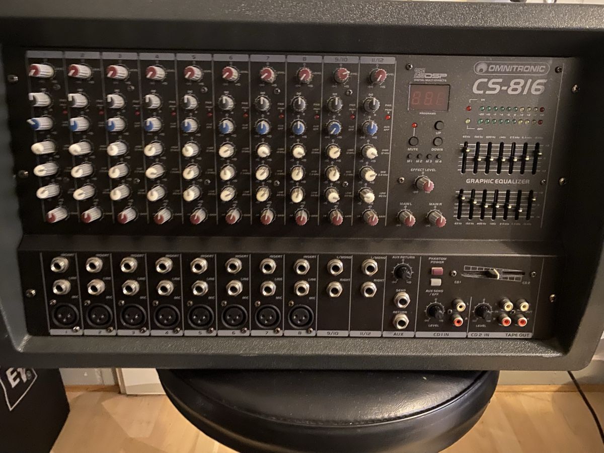 Mischpulte: Omnitronic CS 816 – Gebraucht aus sulgen von 270963