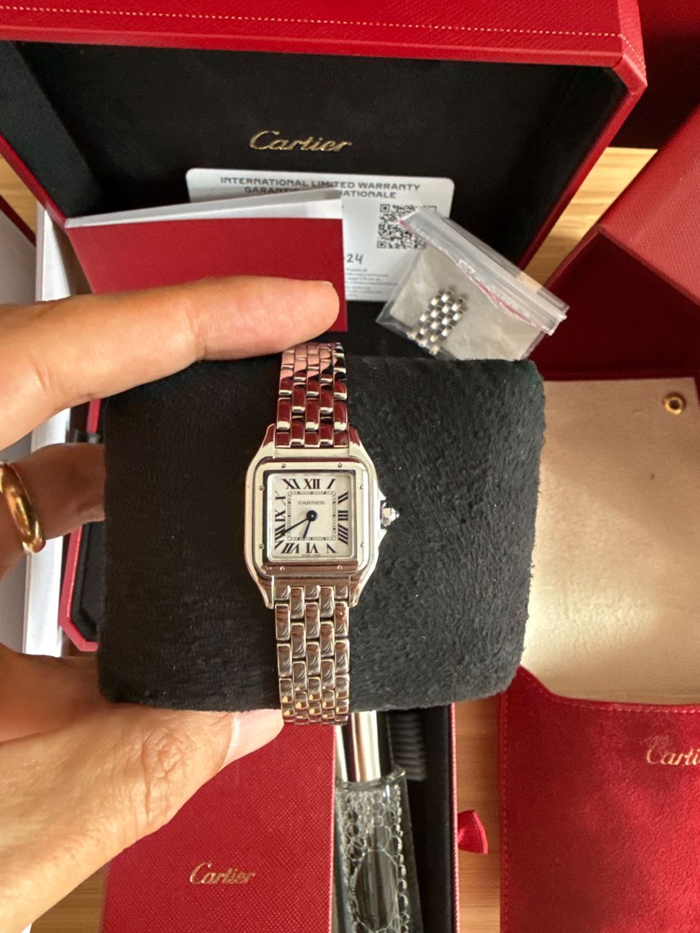 Cartier Orologi: Cartier Panthère Small | Full Set | Warranty until 2032 – Usato da Zürich venduto da ali_5gpz 1