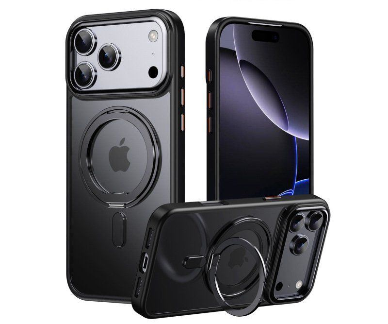 Cover & Protezioni schermo: iPhone 17/17 pro - Coque Magnétique support magsafe rotatif – Nuovo e nell'imballaggio originale da Morges venduto da DigiAC