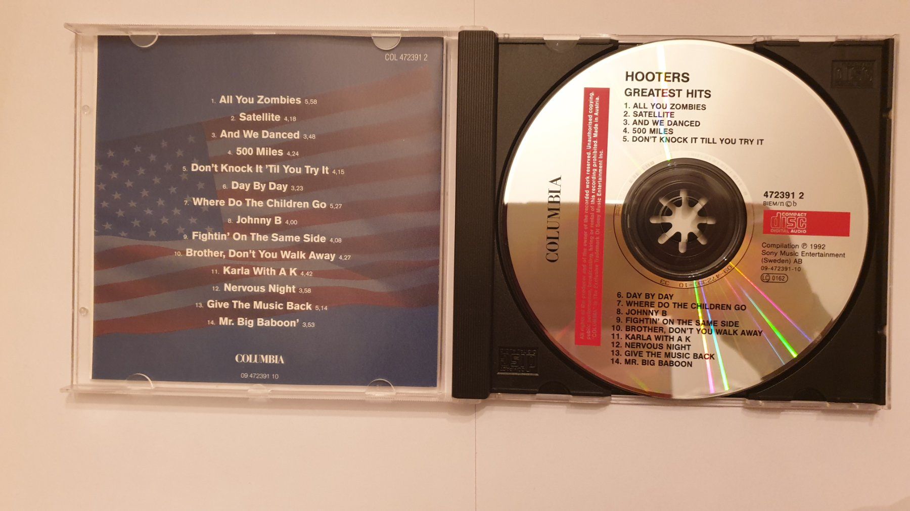 CDs: Hooters. Greatest Hits. – Gebraucht aus Goldach von armando_r 1