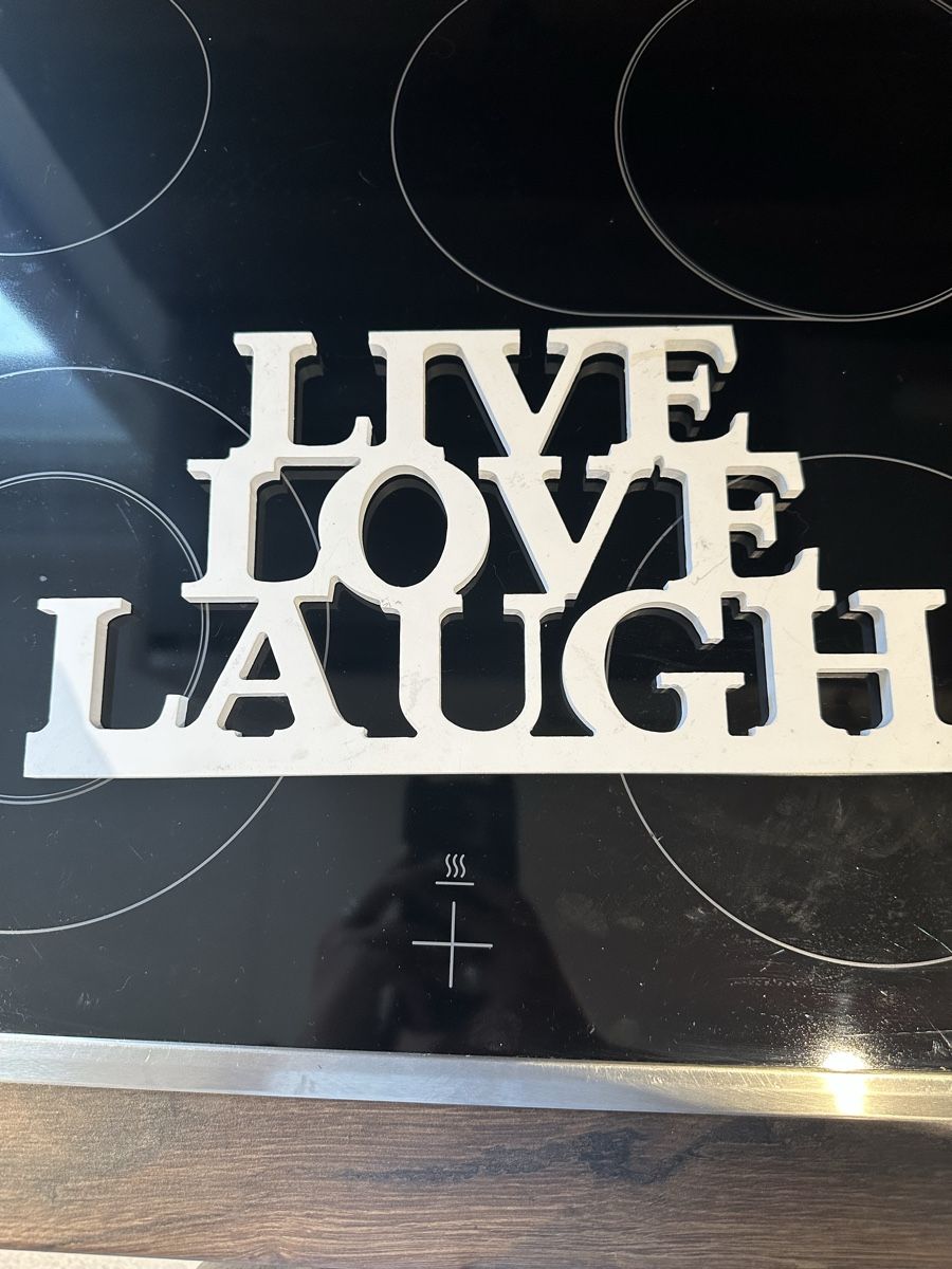 Insegne: Wandschild LIVE LOVE LAUGH – Usato da Schaan venduto da Hermine2018