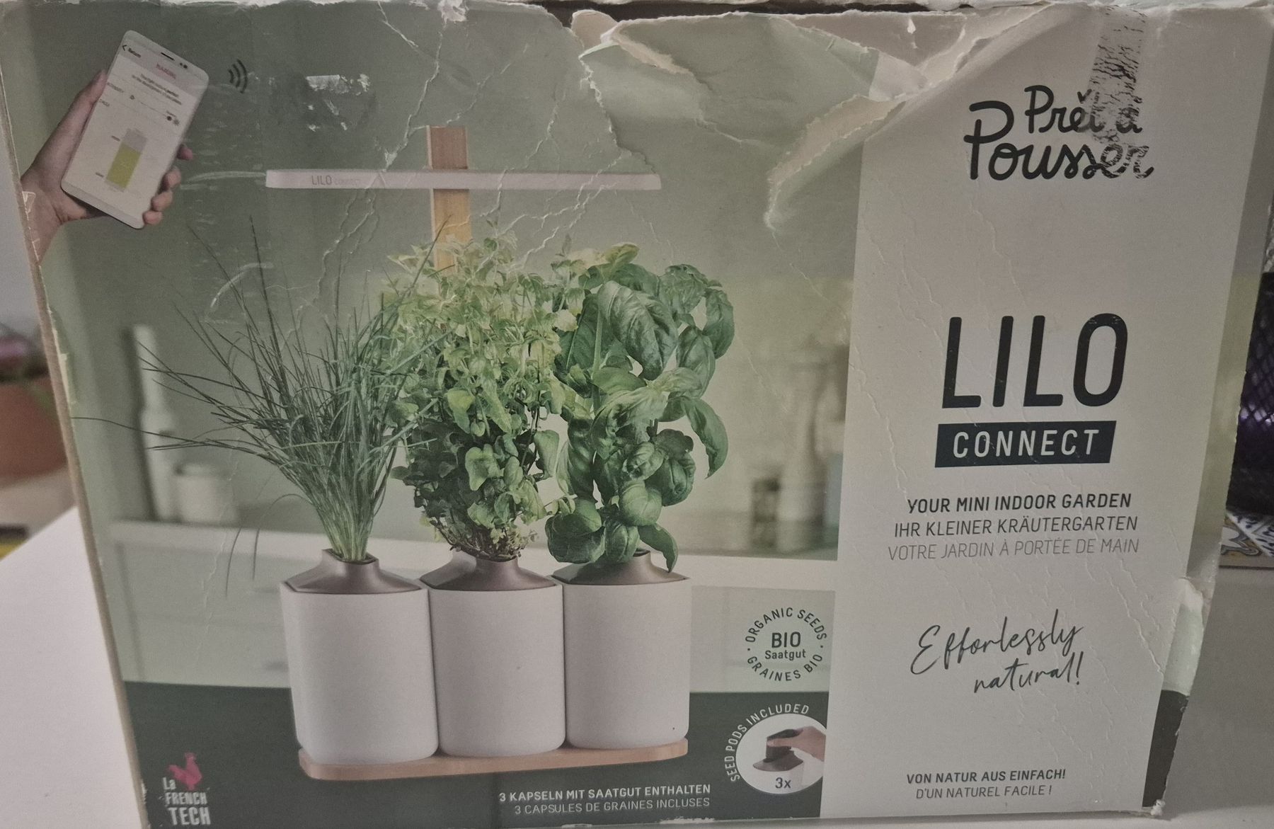 Piante & sementi: Jardin d'herbes LILO Connect  – Nuovo e nell'imballaggio originale da Plan les ouates venduto da Loolla