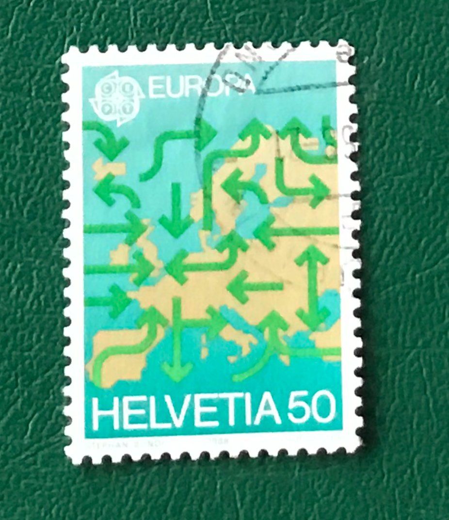 Tutti i francobolli: Nr.763 mit Stempel Transport-und 1988   – Usato da Aarau venduto da Billa007