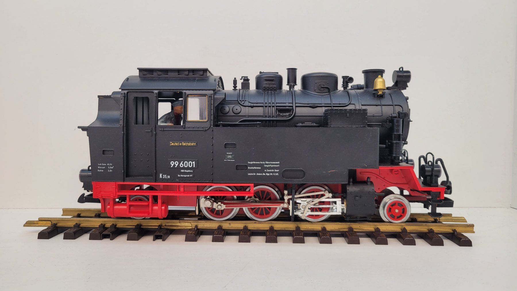 LGB Modellini di ferrovie: LGB, Br. 99 6001, Harz- Querbahn "2080S" electronic, "Sound" – Usato da Büsserach venduto da ModellbahnDepot 3