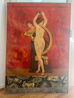 Grosses Ölgemälde – Tanzende Bacchantin, Pompeji  100x145 cm