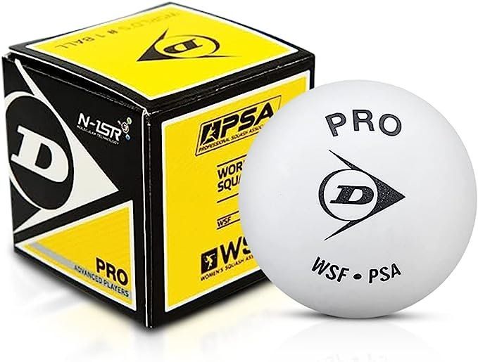 Dunlop Palloni: Dunlop Pro Squashball weiss - NEU – Nuovo e nell'imballaggio originale da Winterthur venduto da Schwestere