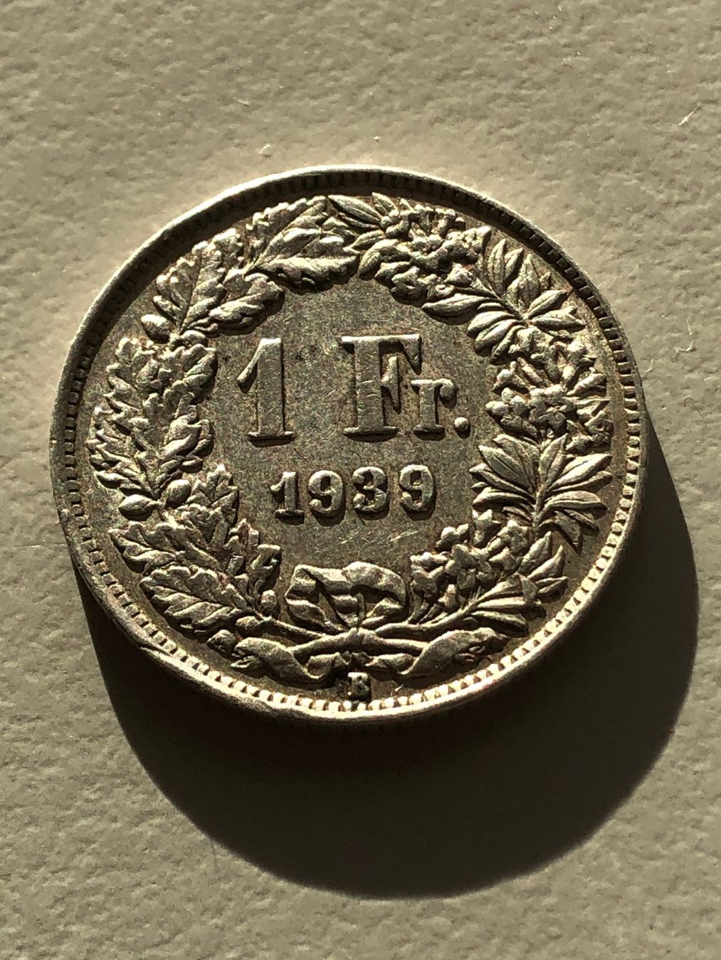 Toutes les monnaies: 1 Fr.1939 – D'occasion à Schötz par Odpa